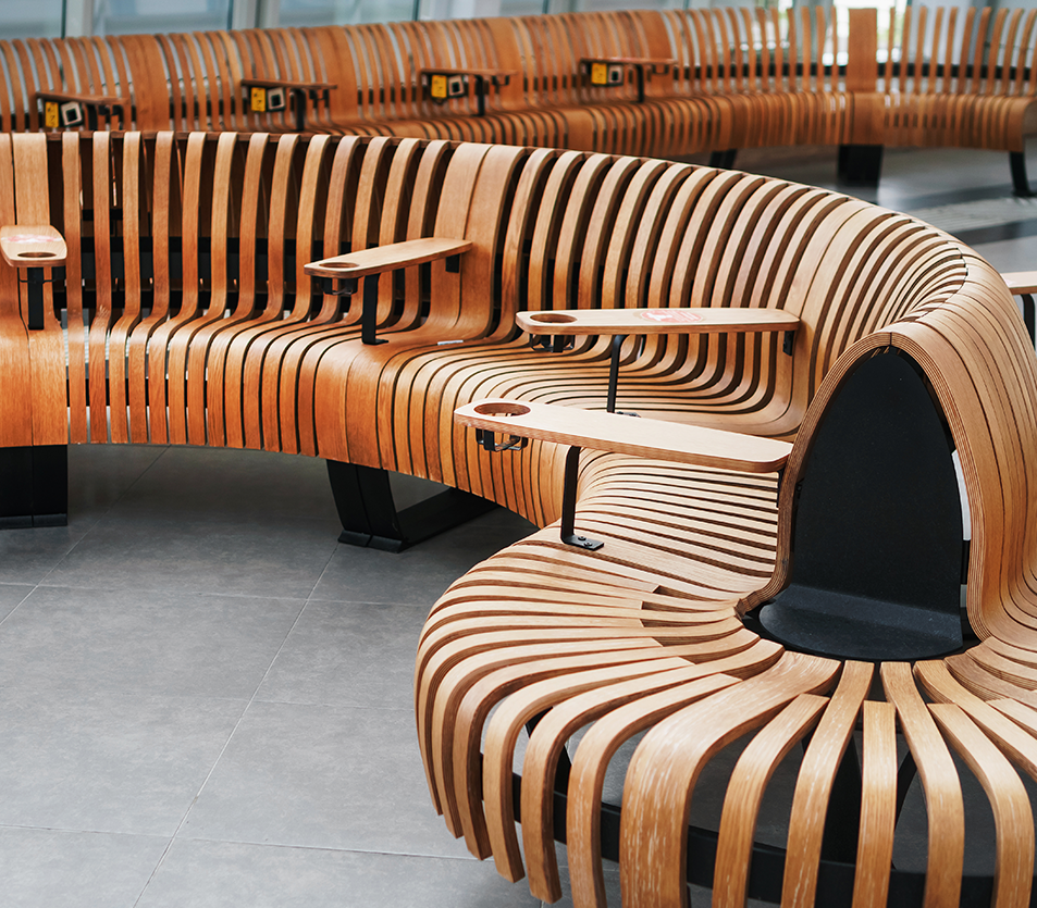 Transforming public spaces through smart urban furniture